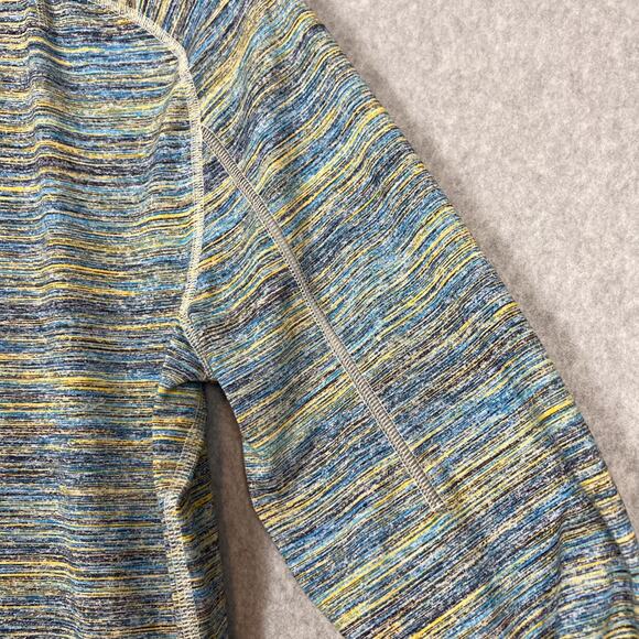 Lululemon Mens S ? Surge Warm 1/2 Zip in Space Dye Camo Deep Navy Alberta Lake - Picture 9 of 9